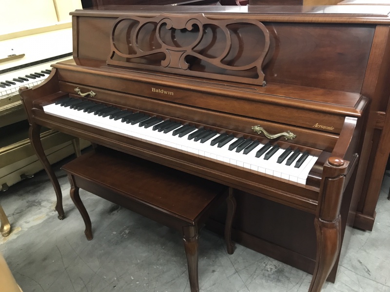 Baldwin French Provincial Console Upright Piano 43