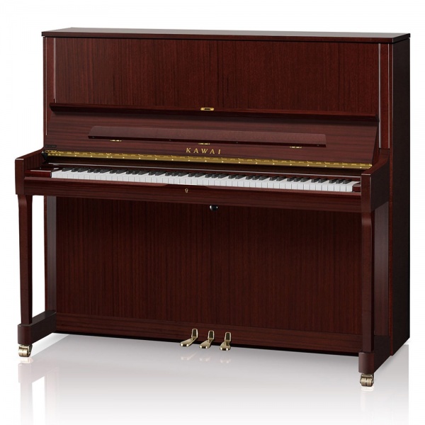 Kawai K-500 Upright Piano (Mahogany Polish)