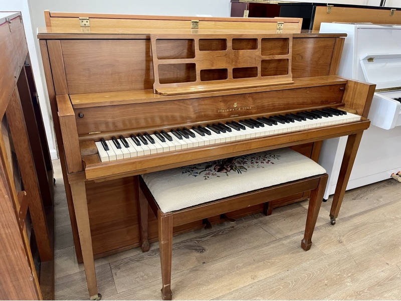 Steinway F Upright Piano 41 1/2