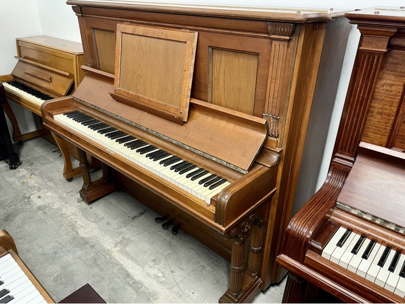Steinway Tall Upright Piano 53 1/2