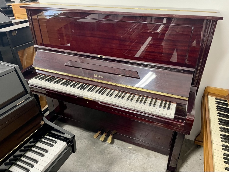 Weber W-53 Tall Upright Piano 51 1/2