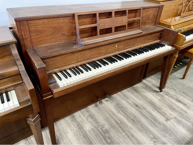 Steinway Mid-Century Modern Upright Piano 43 1/2