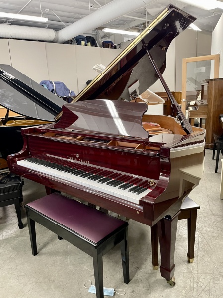 Young Chang PG-150 Baby Grand Piano 5' Polished Mahogany
