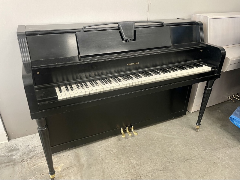 Hobart M. Cable Console Upright Piano 40 1/2