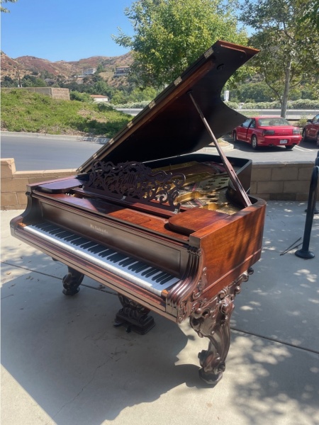 Antique Wm. Knabe Semi-Concert Grand Piano 7'5