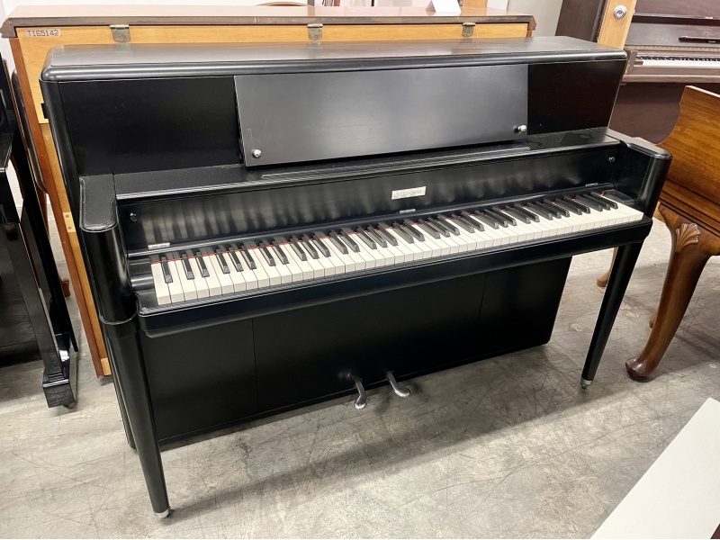 Steinway Mid-Century Modern Console Upright Piano 40