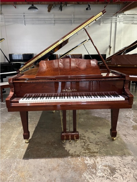 Knabe WG-50 Baby Grand Piano 5' Polished Mahogany 2012