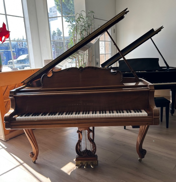 Steinway M Grand Piano with LX Player System 5'7