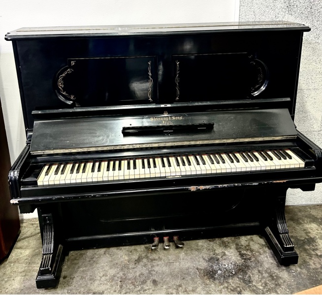 Steinway Tall Upright Piano 53 1/2