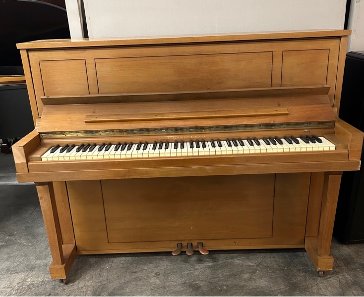 Steinway 1098 Upright Piano 46 1/2