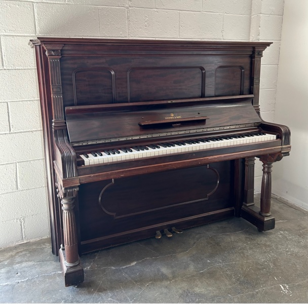 Steinway Tall Upright Piano 54