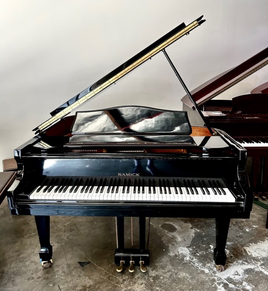 Samick SIG-50 Grand Piano 5' Polished Ebony 1996