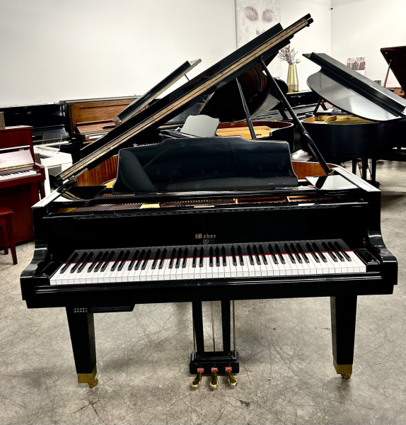 Weber WG-50 Baby Grand Piano w/Player System 4'11