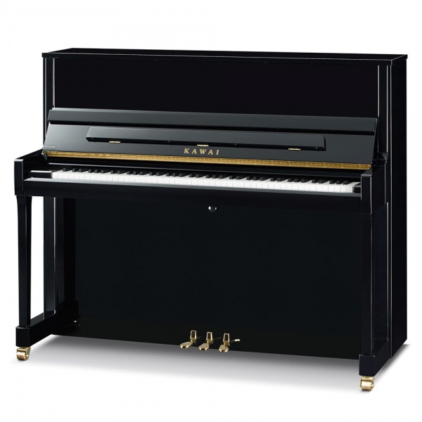 Kawai K-300 Upright Piano (Ebony Polish/Satin)
